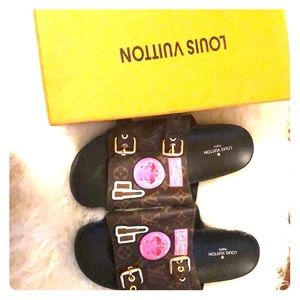 Louis Vuitton slides